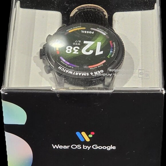 $249- Fossil FTW4063V Gen 6 44mm SS Touchscreen Smart Watch- Open Box - Picture 2 of 6
